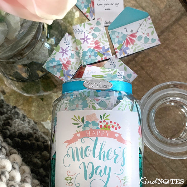 Fresh Cut Floral Happy Mother's Day Gift | KindNotes: Jar Of SMILES