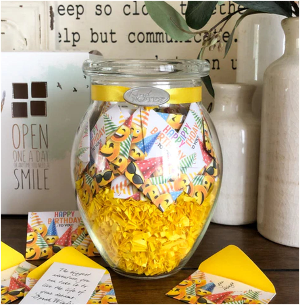 Memorable Birthday Jar Ideas for Boyfriend KindNotes: Jar of SMILES